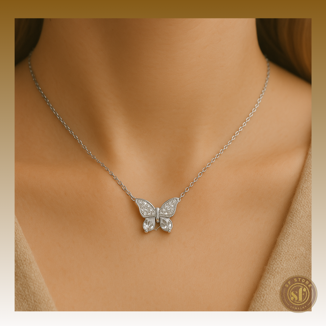 Colar Butterfly Glow