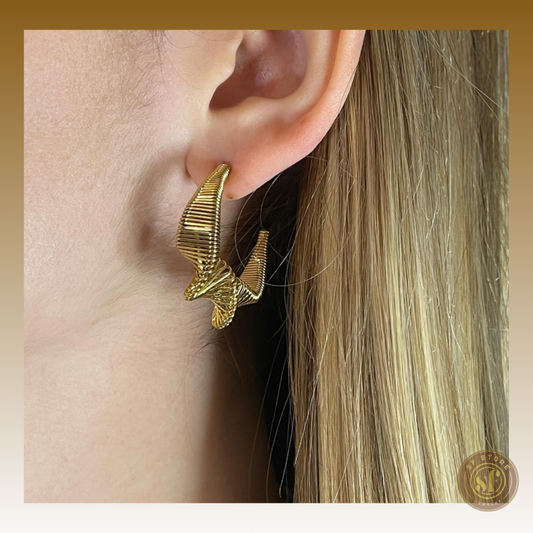 Brincos Dream (meia argola)