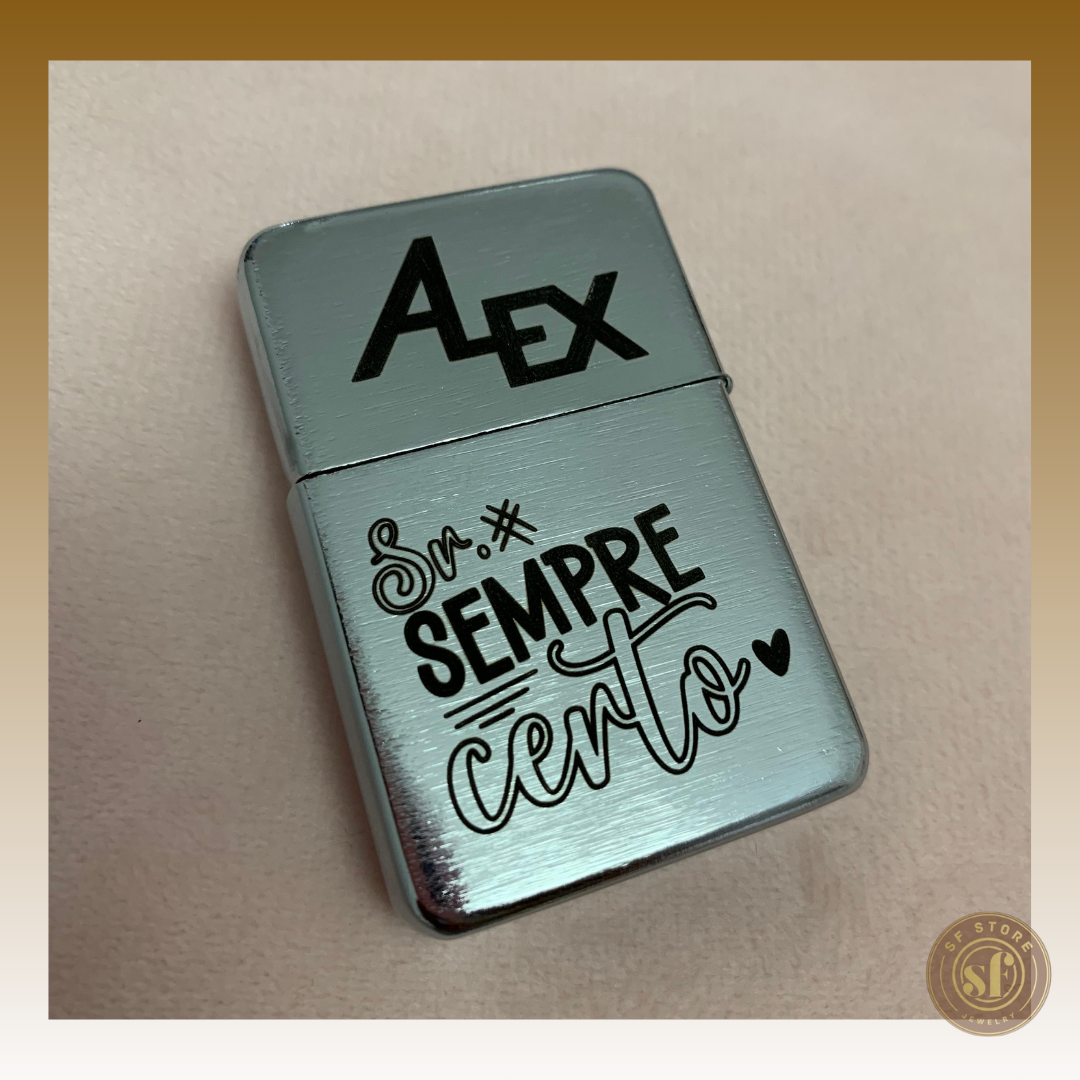 Isqueiro Metálico (Personalizável)