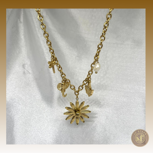 Colar Summer (pendente flor)