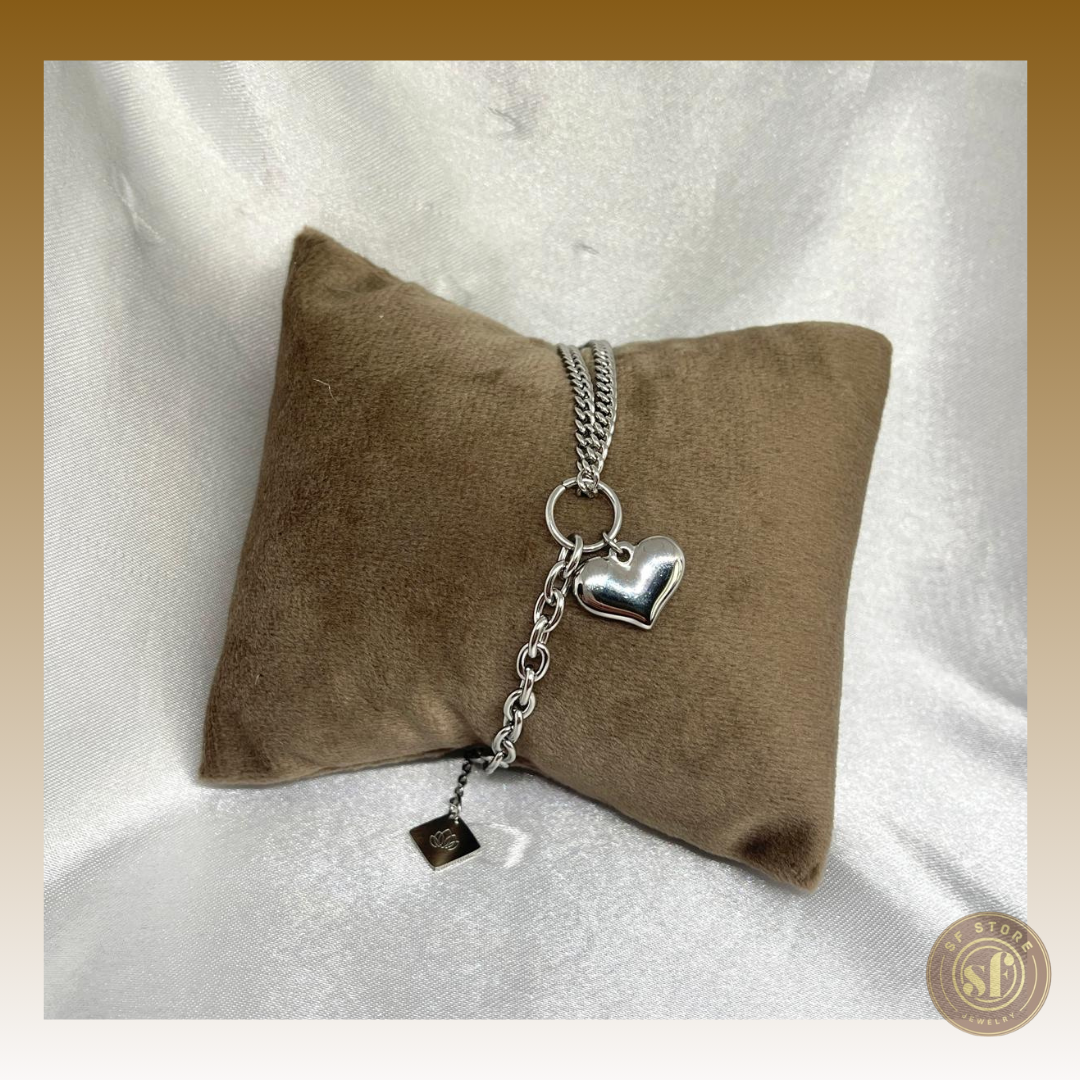 Pulseira Heart Charm