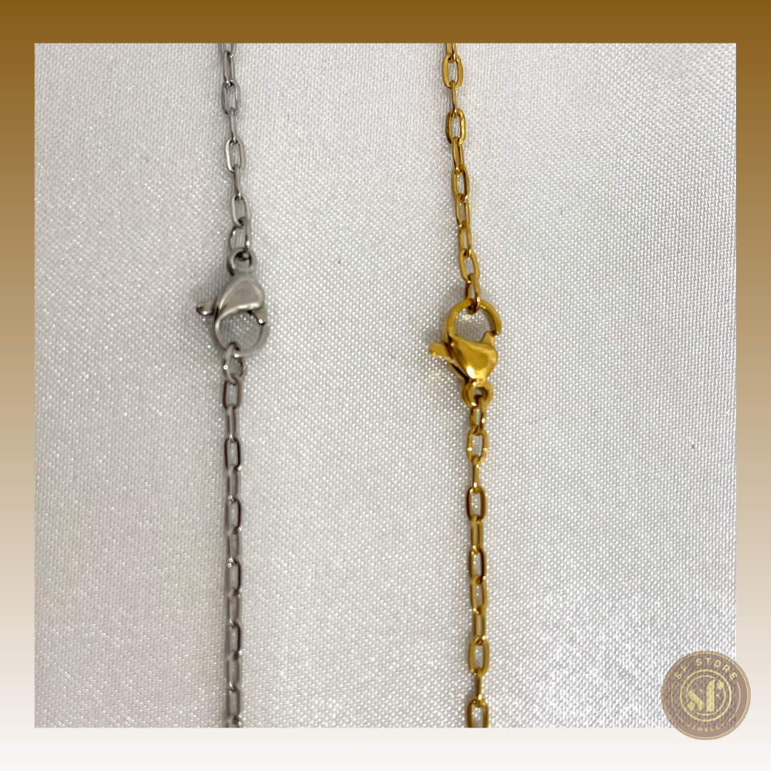 Colar Pegadas de Amor (Personalizável)