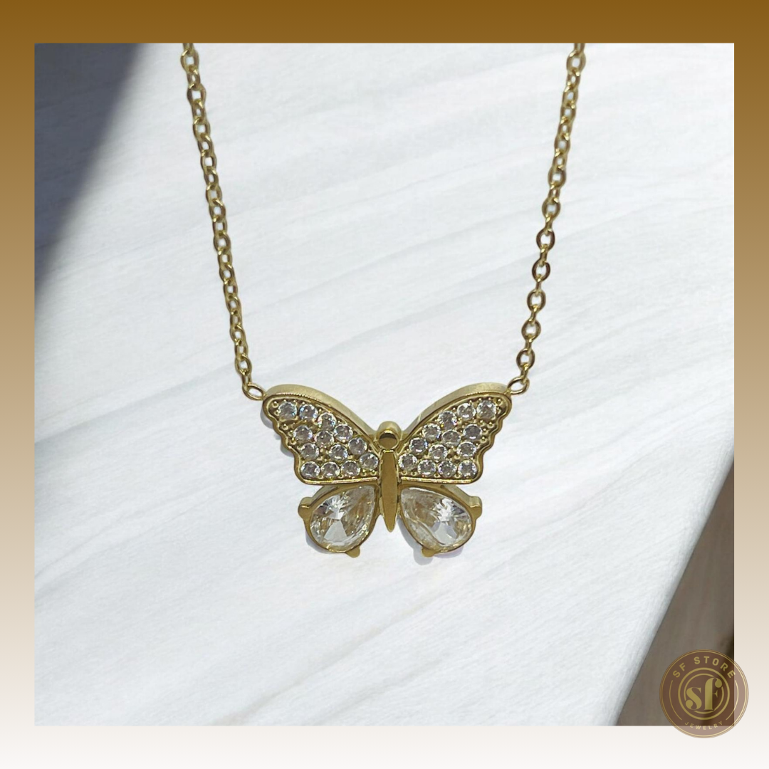 Colar Butterfly Glow