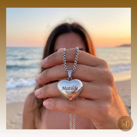 Colar personalizado Big Heart