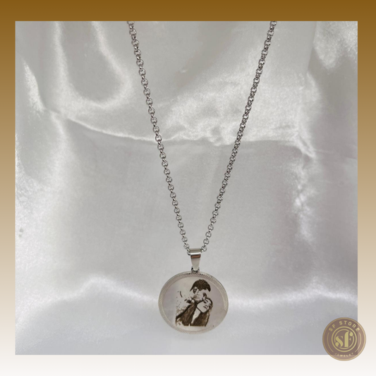 Colar personalizado Foto Ilustrada (Mod. II)