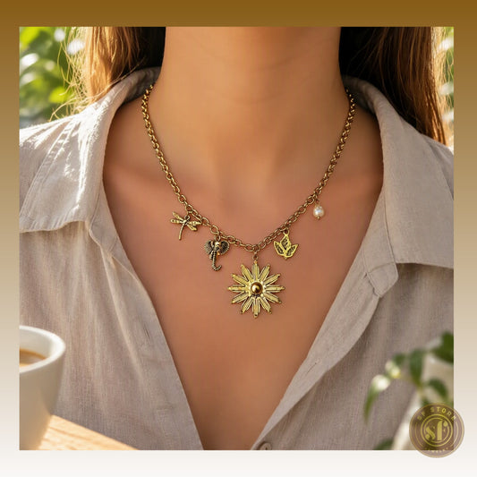 Conjunto Summer (pendente flor)