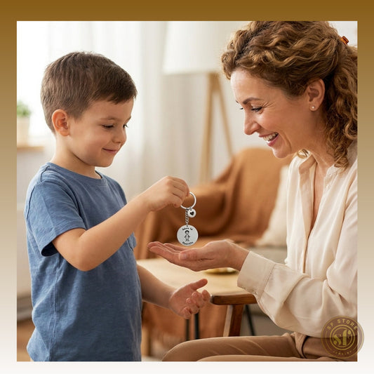 Porta Chaves personalizado redondo Madrinha/Padrinho