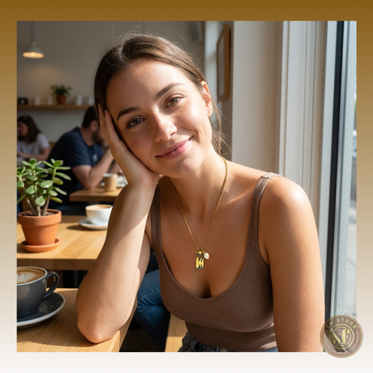 Colar personalizado O Teu Olhar c/pendente