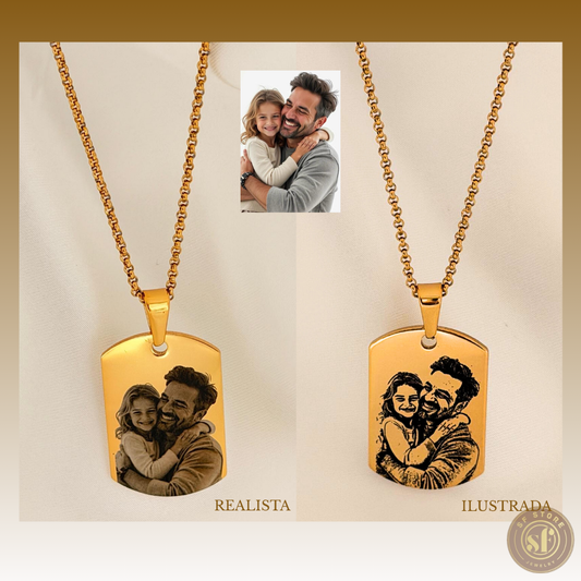 Colar personalizado Identidade Singular