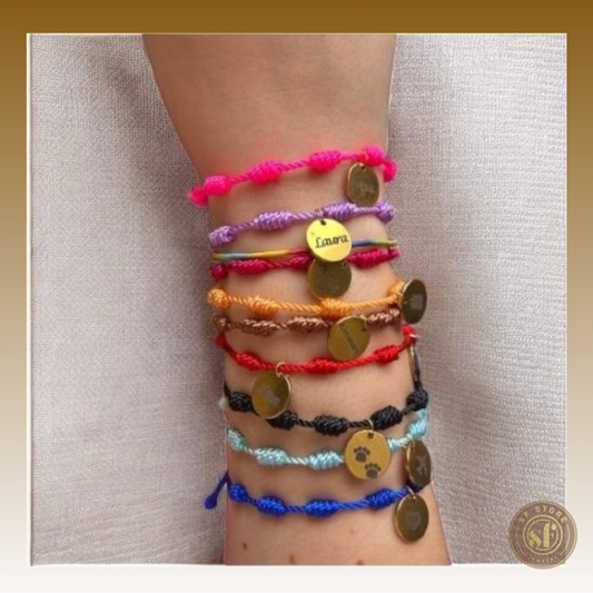 Pulseira 7 Nós com medalhas