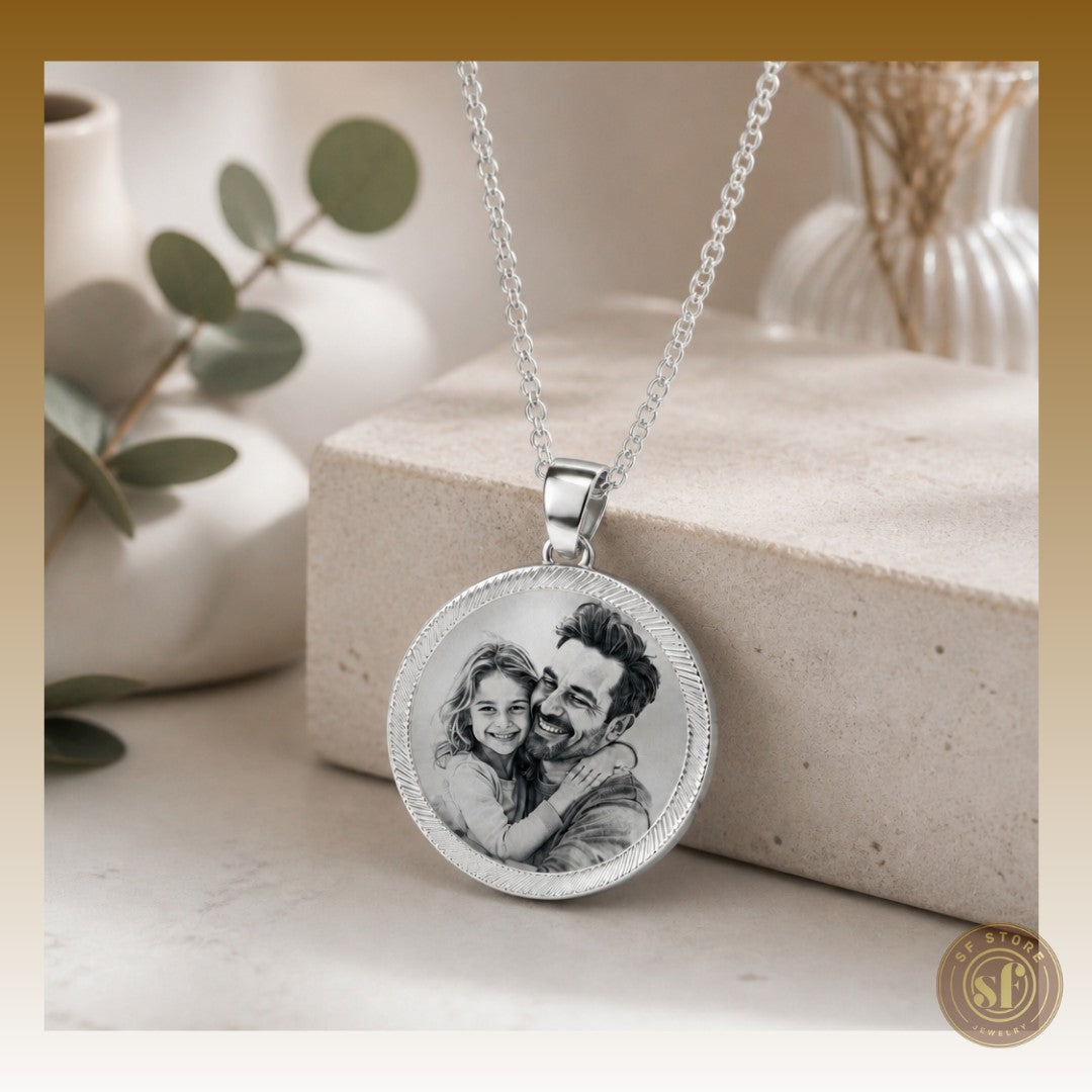 Colar Personalizado Borda Ranhurada