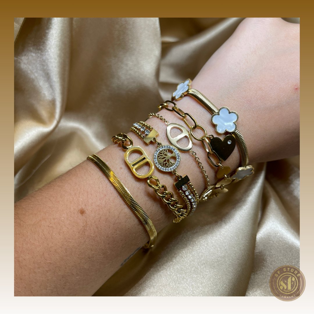 Pulseiras em Aço Inoxidável