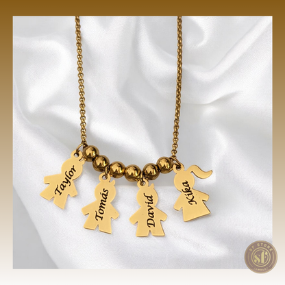 Colar Laços de Amor  (Personalizado)