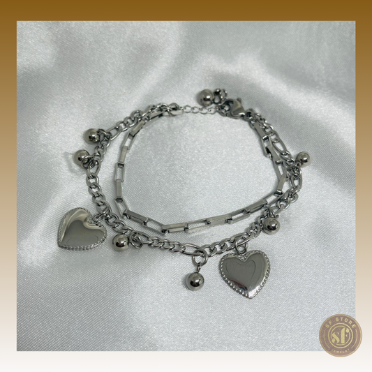 Pulseira Dual Charm