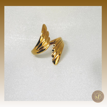 Anel Spiral Wing
