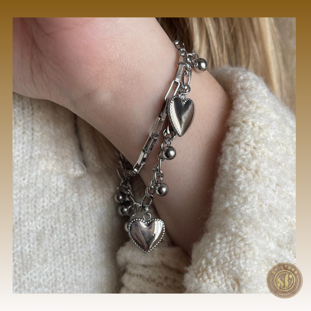 Pulseira Dual Charm