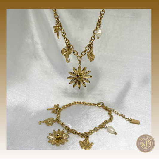 Conj. Summer (pendente flor)