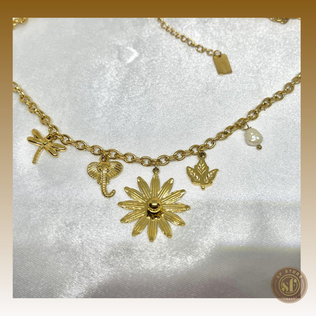 Colar Summer (pendente flor)