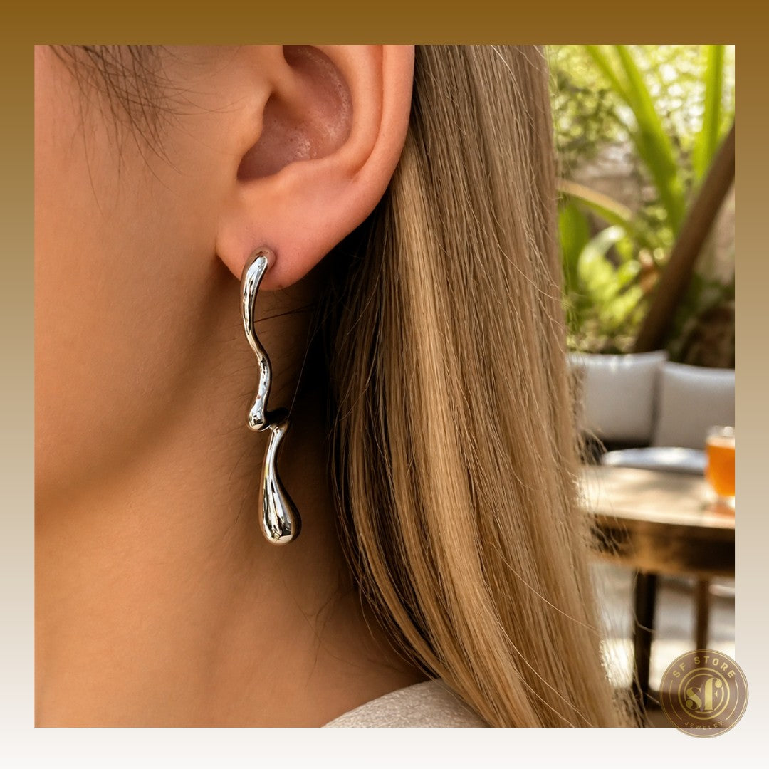 Brincos Abstrat