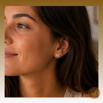 Brincos Butterfly Glow