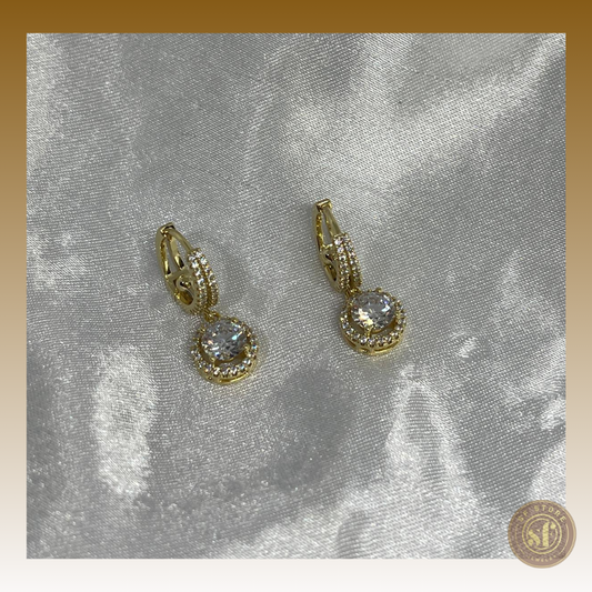 Brincos Crystal Star