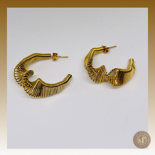 Brincos Dream (meia argola)