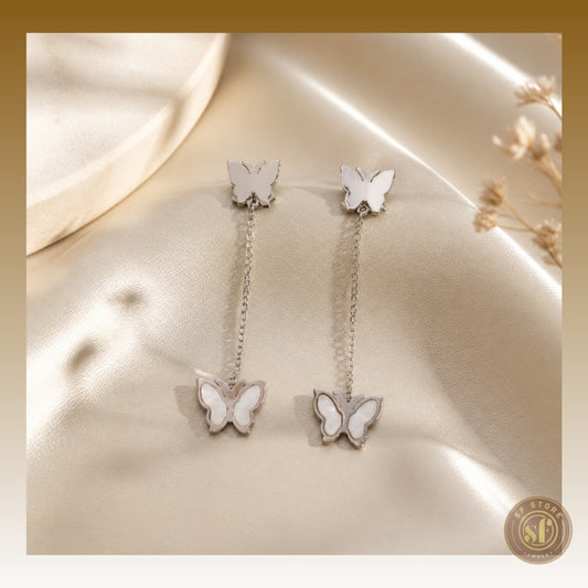 Brincos Shimmer Butterfly