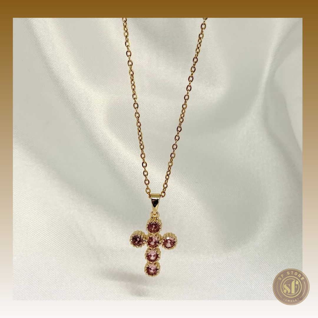 Colar Shine Cross