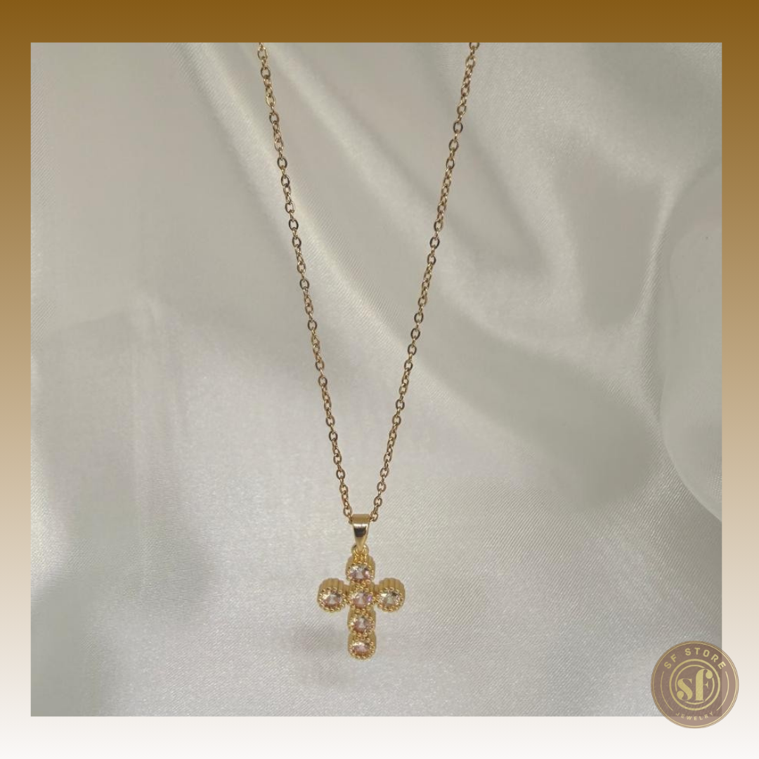 Colar Shine Cross