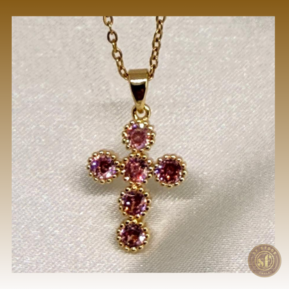 Colar Shine Cross