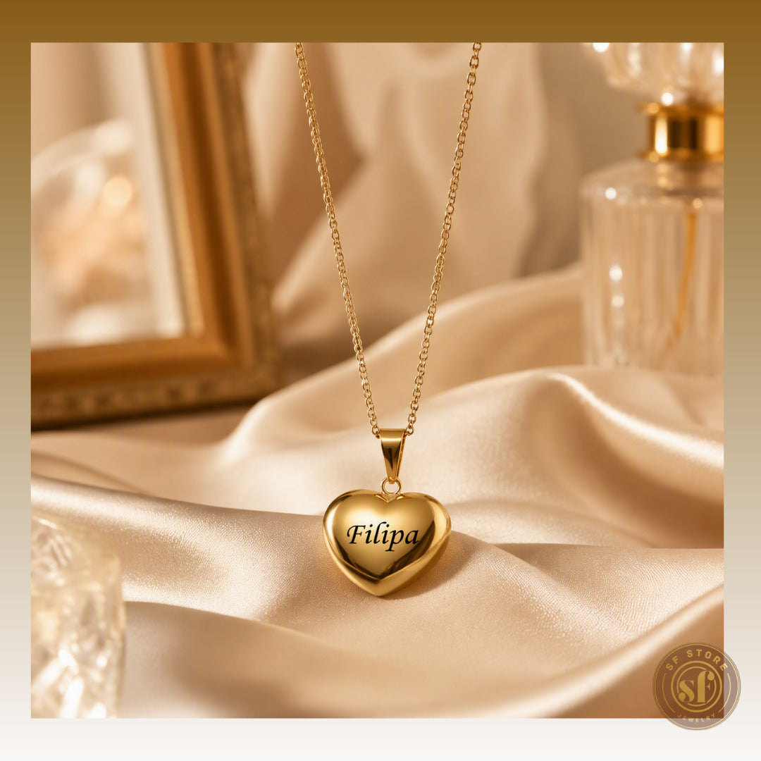 Colar personalizado Big Heart