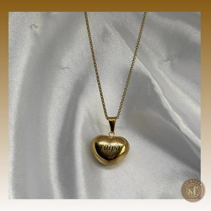 Colar personalizado Big Heart