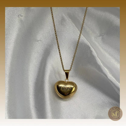 Colar personalizado Big Heart