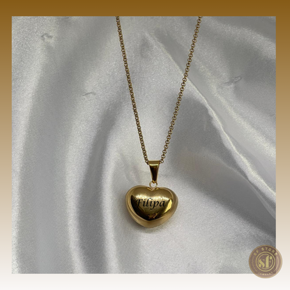 Colar personalizado Big Heart