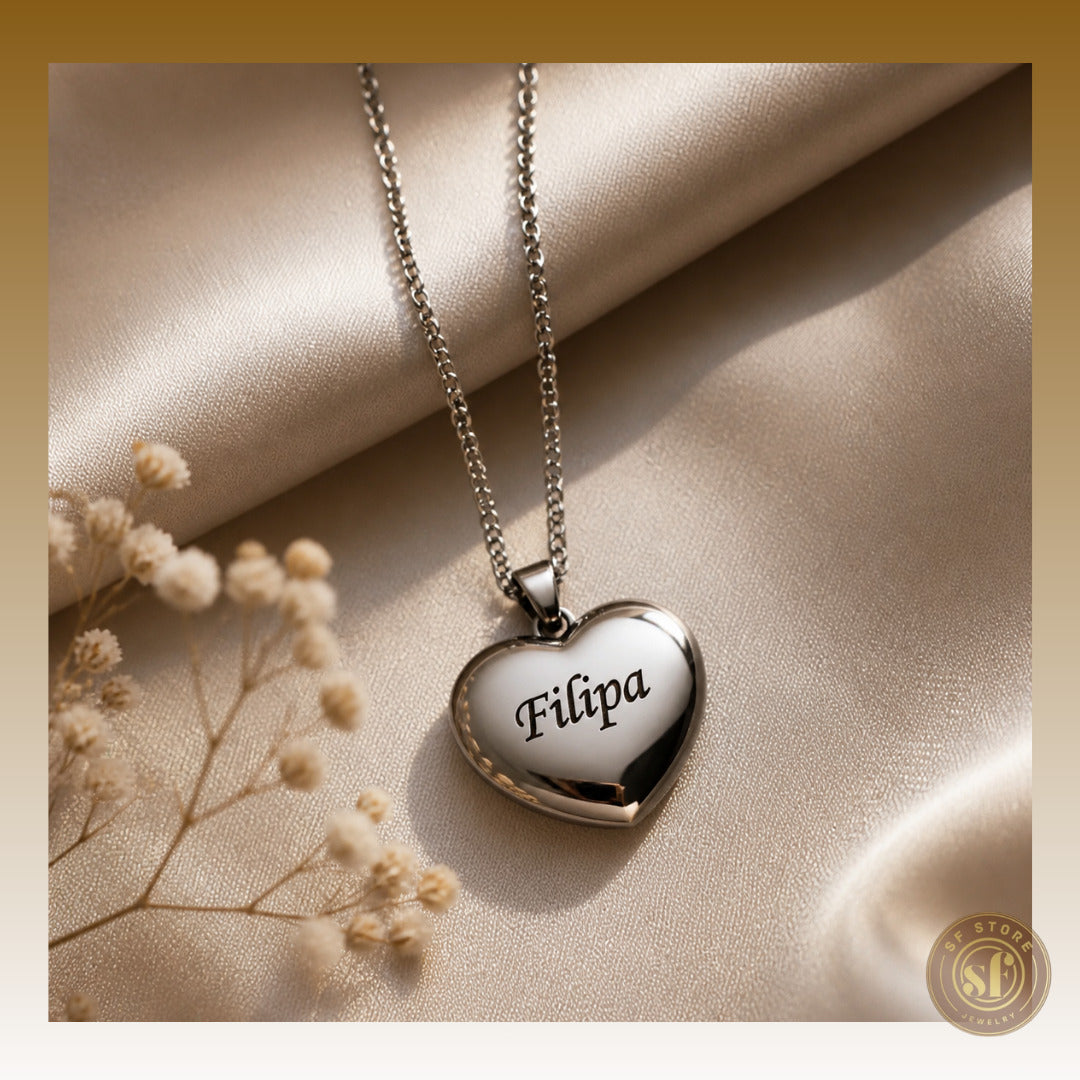 Colar personalizado Big Heart
