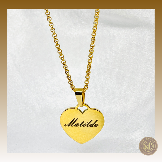 Colar personalizado Eternal Heart