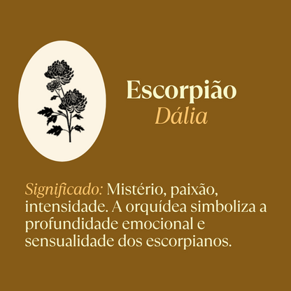 Colar personalizado Flor Signo