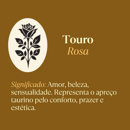 Colar personalizado Flor Signo