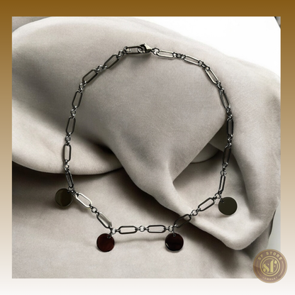 Colar personalizado For You (medalhas redondas)