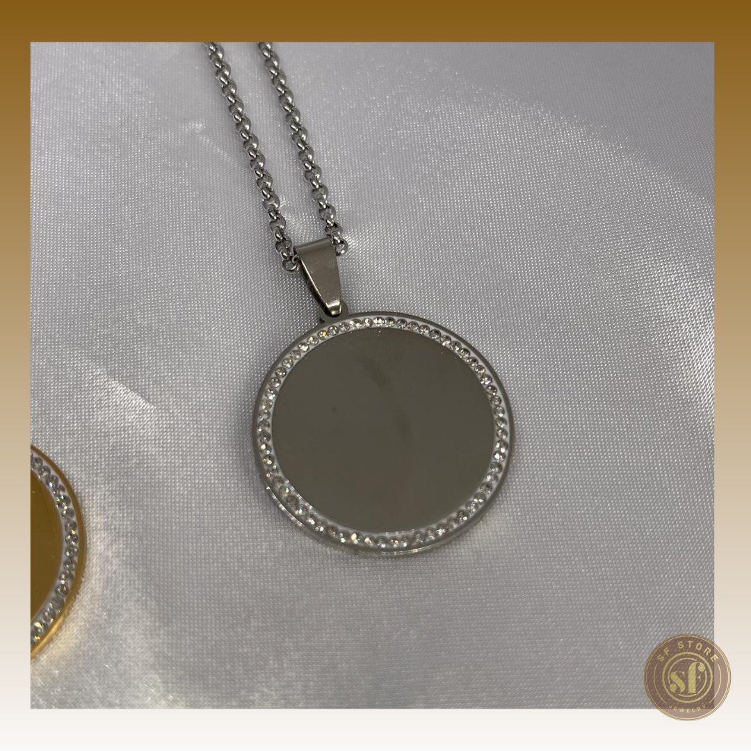 Colar personalizado Foto Ilustrada (Mod. III)