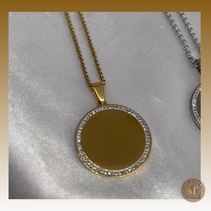 Colar personalizado Foto Ilustrada (Mod. III)