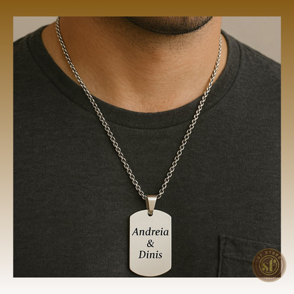 Colar personalizado Identidade Singular