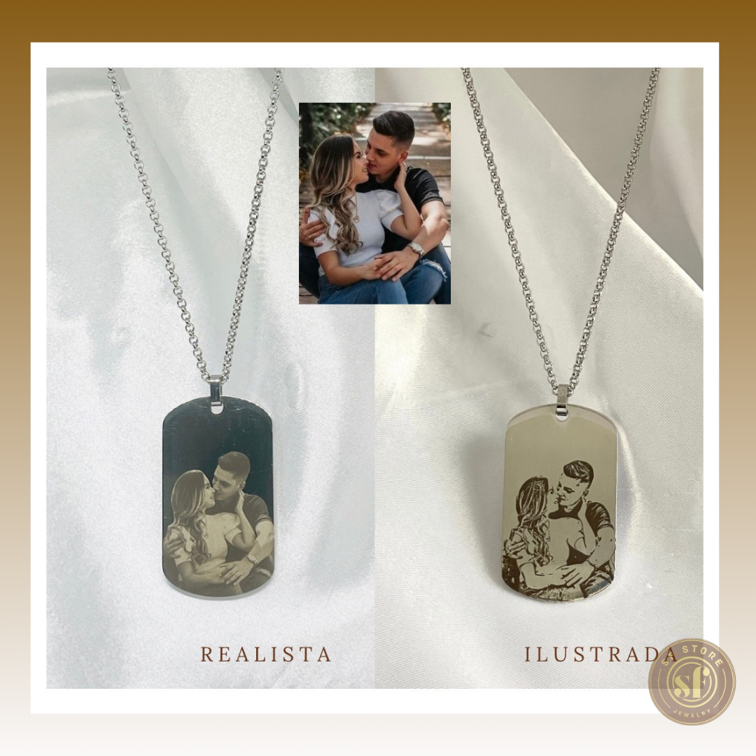 Colar personalizado Identidade Singular