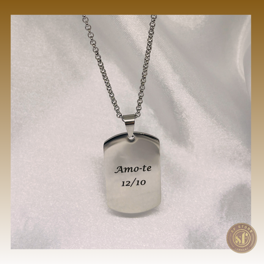 Colar personalizado Identidade Singular
