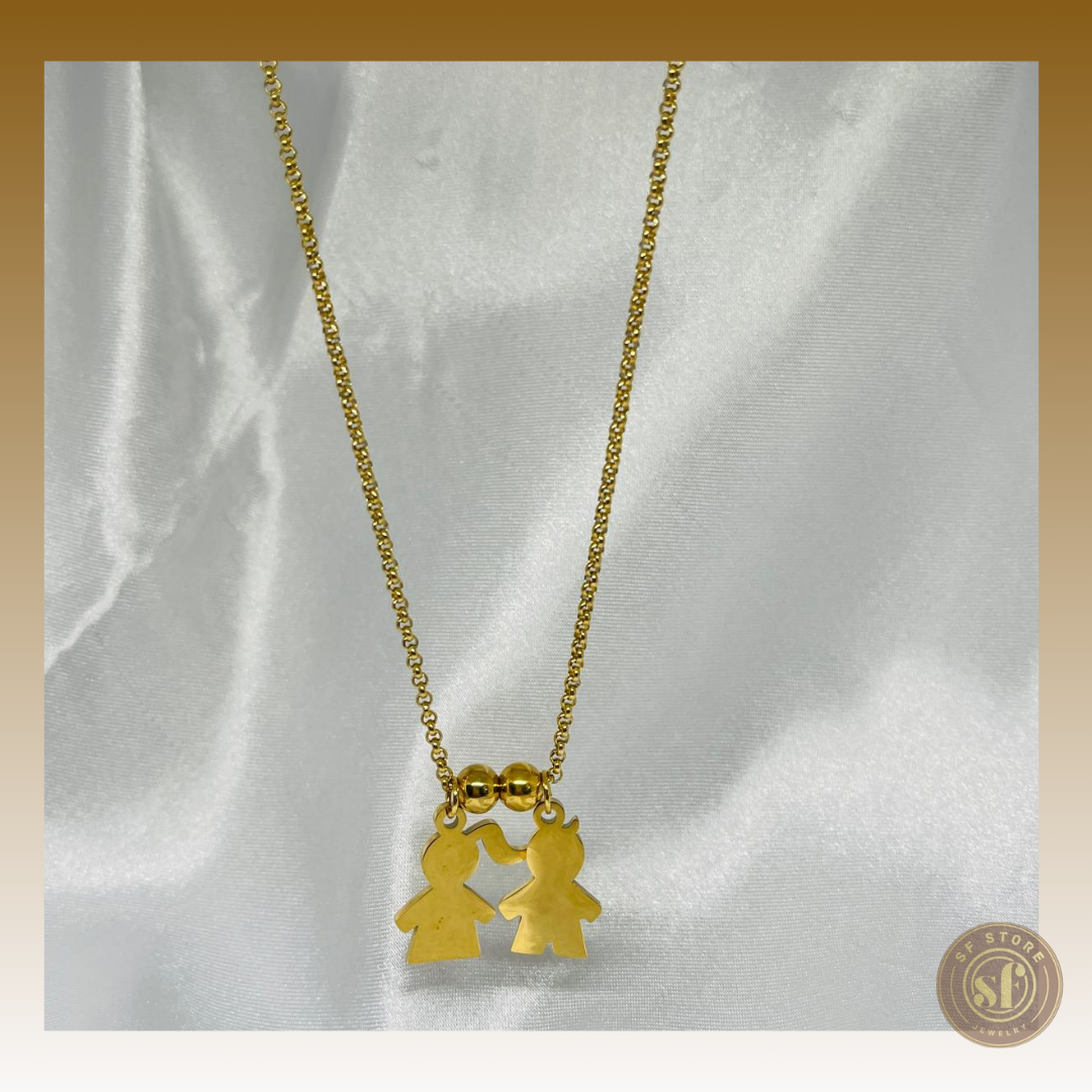 Colar personalizado Laços de Amor