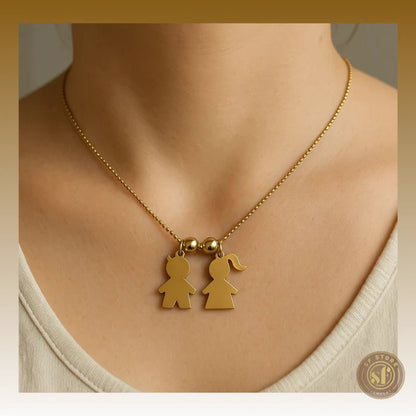 Colar personalizado Laços de Amor