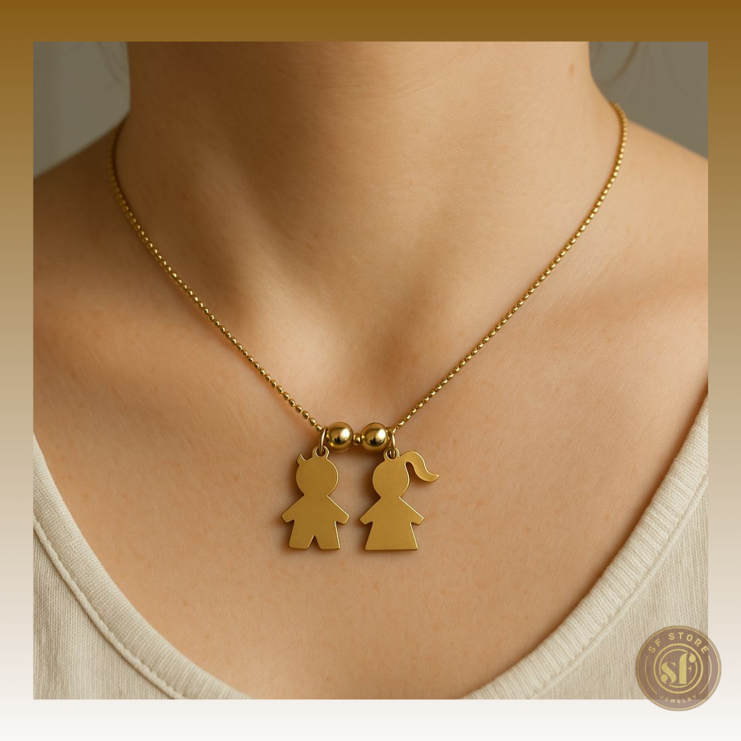 Colar personalizado Laços de Amor