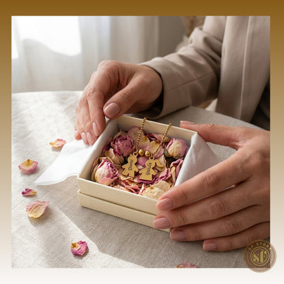 Colar personalizado Laços de Amor