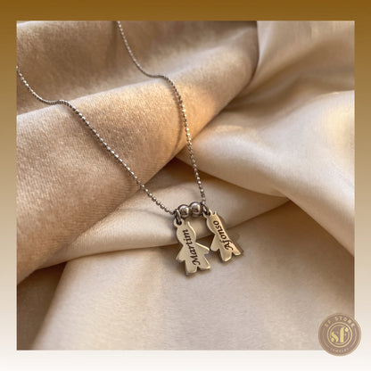 Colar personalizado Laços de Amor
