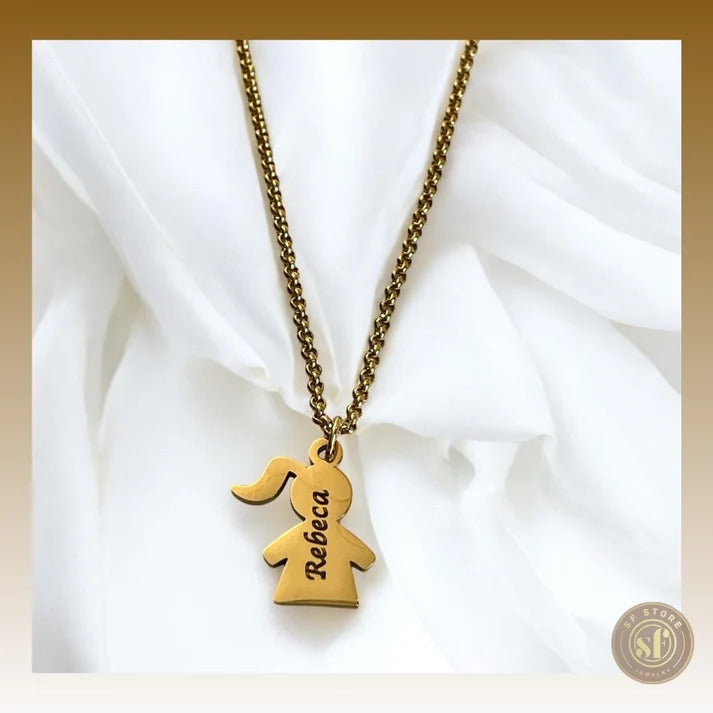 Colar personalizado Laços de Amor